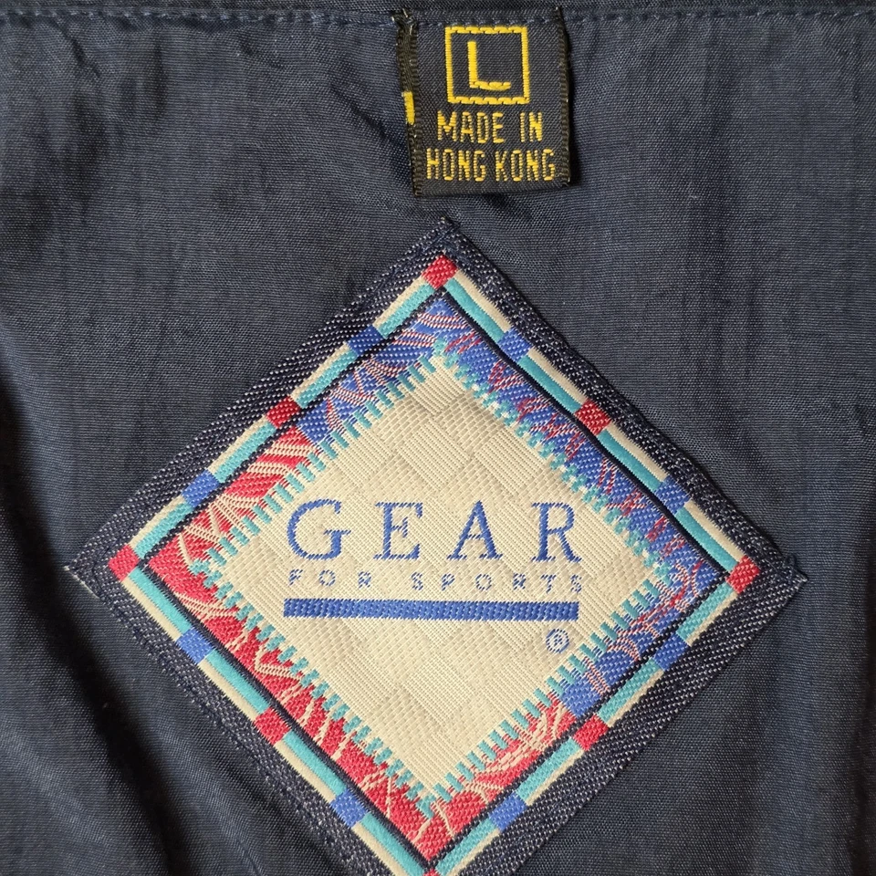 Equipamento vintage para esportes masculino grande Arkansas Razorbacks corta-vento - Imagem 4 de 4