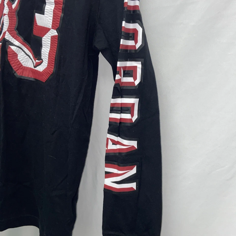 Air Jordan Jumpman Long Sleeve T Shirt Youth Large 12-13 Michael Jordan L23 - Image 4 of 4