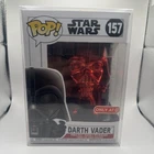 Funko POP! Star Wars: Darth Vader (Red Chrome) #157 Target Exclusive W/Protector