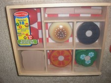 New Sealed Melissa and Doug Sandwich Making Set 18 Pc