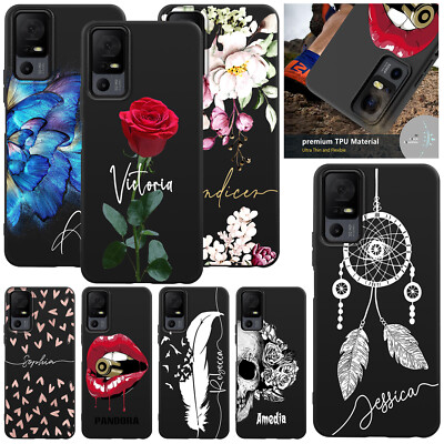 Flower Personalised Phone Case Cover For TCL 30 50 5G 40 XL 503 T-Mobile Revvl 7