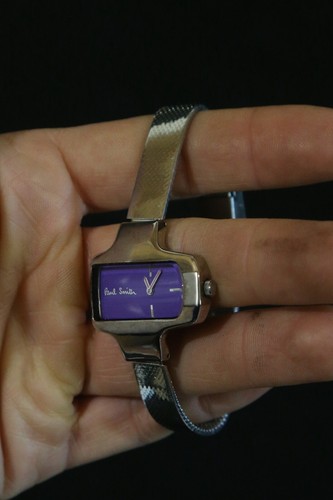 Paul Smith orologio retrogrado quarzo mezzo quadrante acciaio tachimetro - Foto 7 di 17