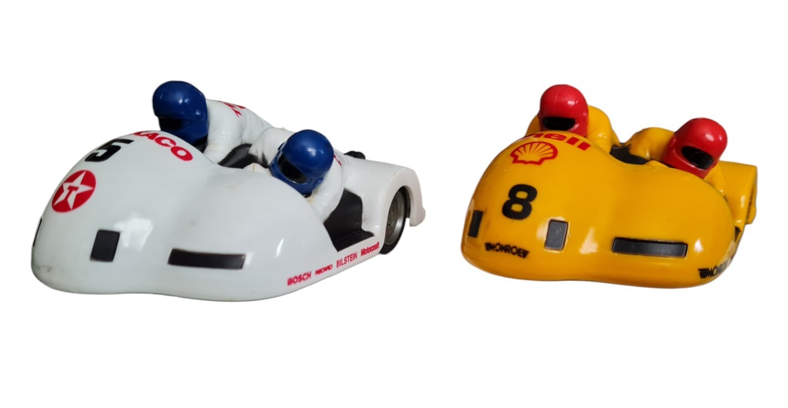 scalextric motorbike and sidecar