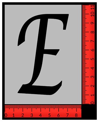 Calligraphy Monogram Initial 9