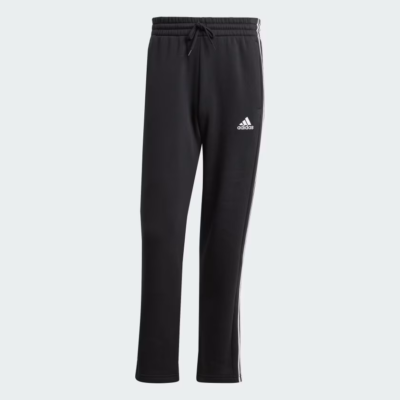 Adidas Essentials 3-Stripes Open Hem Fleece Pants AD4001 MEN'S