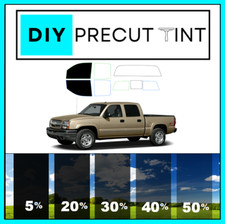 Diy Precut Window Tint Kit Fits 99-07 Chevy Silverado Any Shades Front Two Doors Diy Precut Window Tint Kit Fits 99-07 Chevy Silverado Any Shades Front Two Doors
