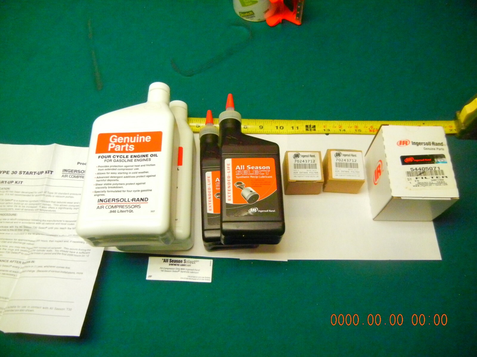 Ingersoll Rand 97339501 Honda Start Up 