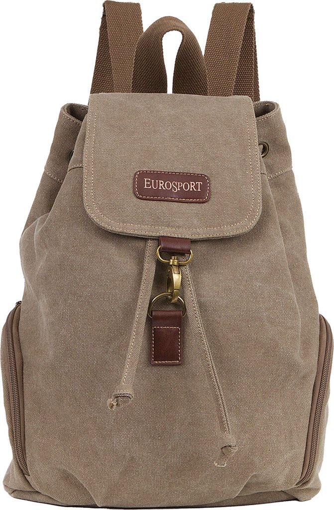 eurosport mini backpack EuroSport Cargo Backpack Canvas Bag B710 Rucksack Travel Sport Camping  School