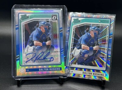 2 - 2024 Donruss Dalton Rushing Auto & Laser Card Set. Los Angeles 
