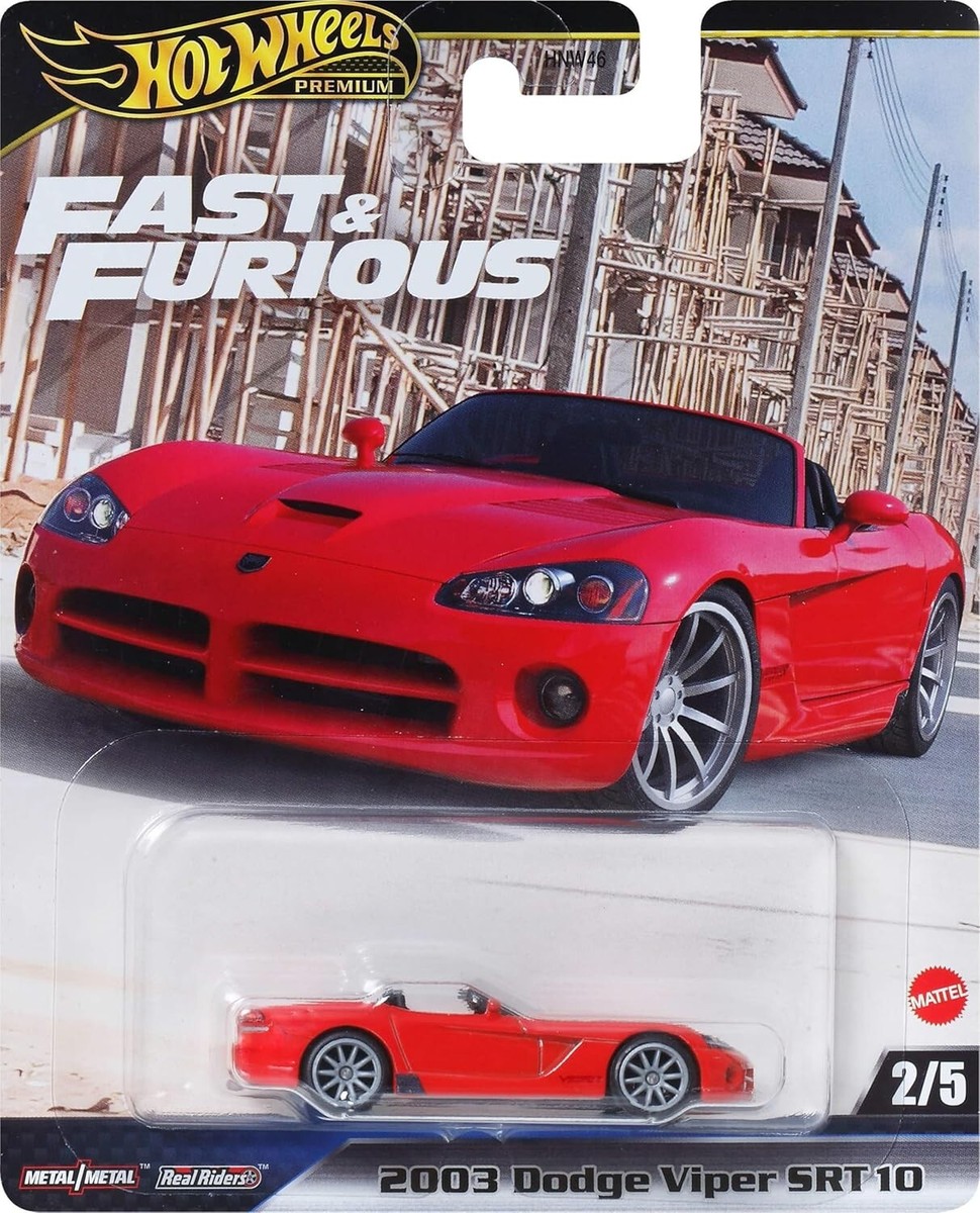 Hot Wheels Premium 2024 Fast & Furious 2003 Dodge Viper SRT 10 1