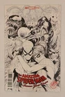 The Amazing Spider-Man #1 Renew Your Vows KRS Kirkham B&W Variant Marvel Comics