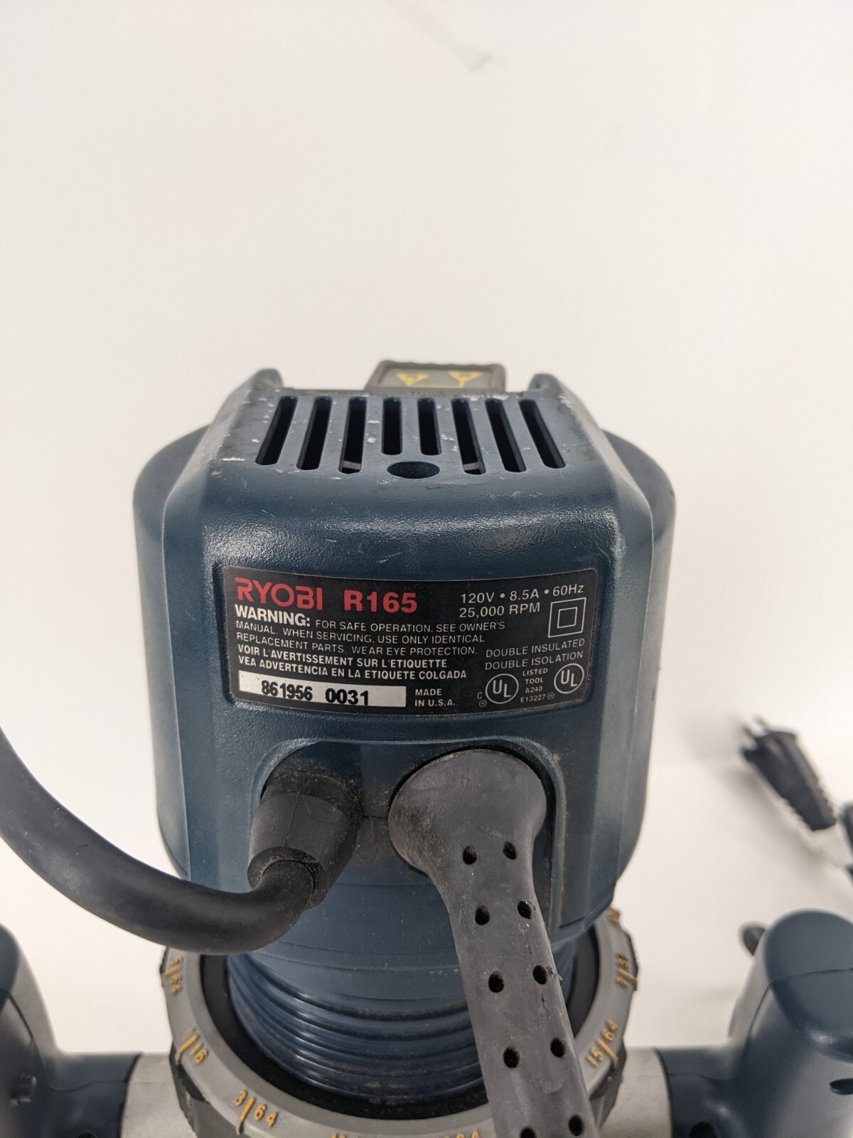 Ryobi R165 Corded Router 1 3/4 HP eBay