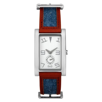 dolce e gabbana orologio acciaio donna unisex D\u0026G time blu jeans pitone  dw0018 | eBay