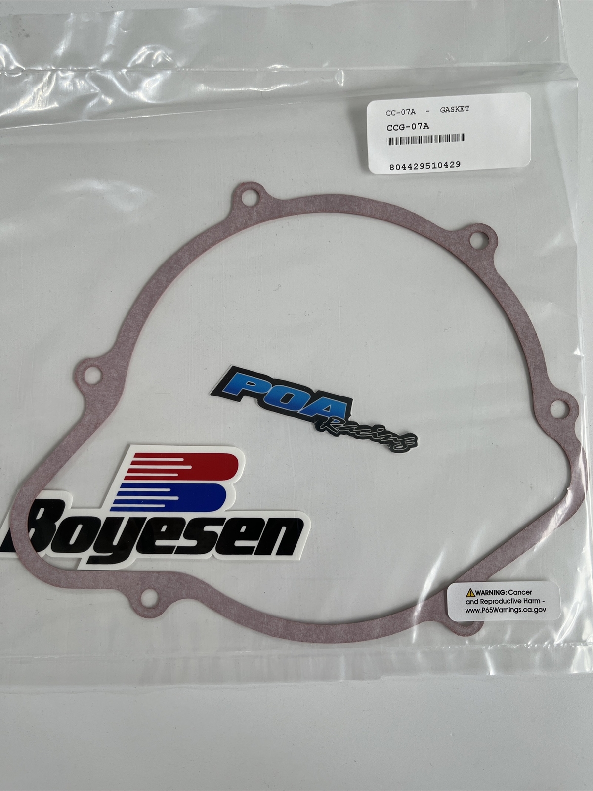 Boyesen Clutch Cover Gasket Honda CRF 250R 2010-2017