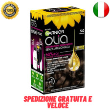 Garnier Olia Hair Dye, Ammonia Free, Covers 100% White Hair, Vegan Formula Brown