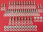 1937-1940 FORD ENGINE BOLTS KIT 136 V8-60 FLATHEAD STAINLESS STEEL HEX SCREW SET