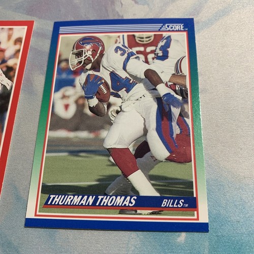 Thurman Thomas 1989 Partitur # 211 Rookie RC Buffalo Bills Lot - Bild 3 von 10