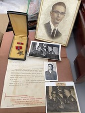 US Army Issued Bronze Star Set Vietnam Era Letter & Photos Newspaper Clippings