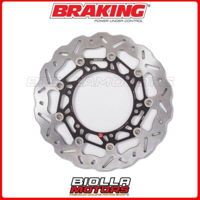 WK021L BREMSSCHEIBE VORNE LINKS BRAKING YAMAHA WR X 250 2008 - WAVE FLOATING SK