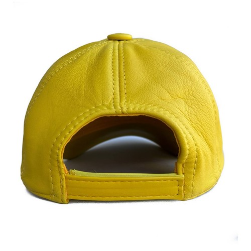 Gorra de bola de cuero real para exteriores Sombrero de cuero genuino de piel de cordero 22 COLORES - Imagen 72 de 137
