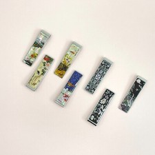 Korea Mother of Pearl Money Clip Slim Cash Card Holder Stainless Steel Wallet