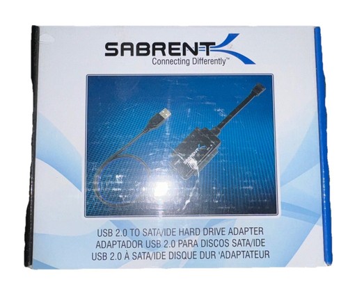 NEW/SEALED Sabrent USB-DSC5 USB 2.0 IDE/SATA Hard Drive Adapter - Bild 2 von 3