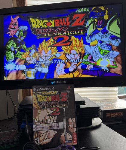 DBZ PS2 Lot (8) Black Label CIB Budokai Tenkaichi Infinite World Sagas TESTED - Picture 10 of 22