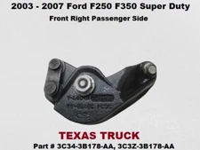 3C34-3B178-AA 03 to 07 Ford F250 I-Beam Front Right Axle Pivot Mount Bracket OEM