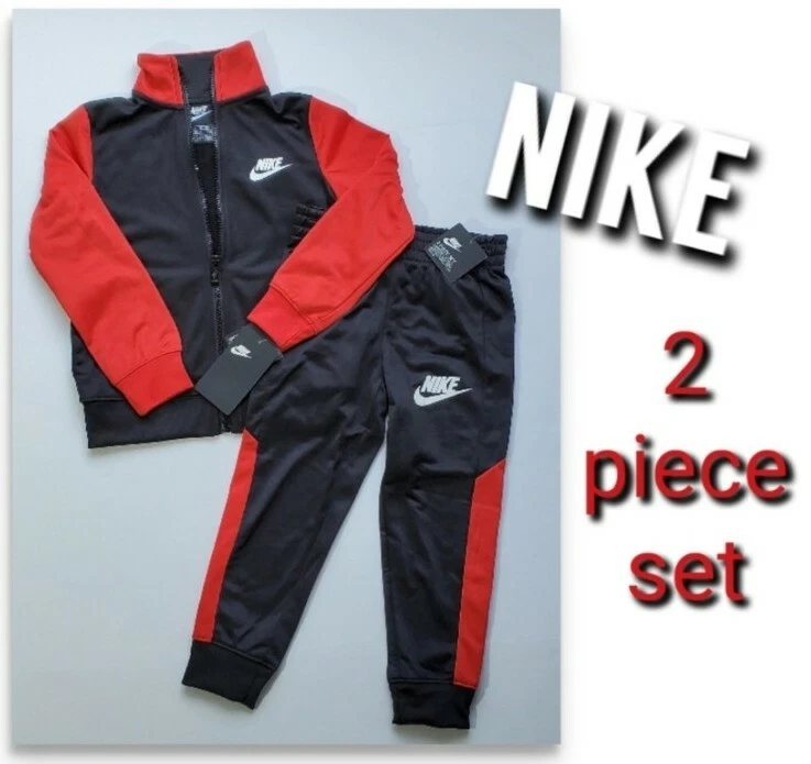 black and red nike jumpsuit