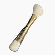 LAURA GELLER DUAL-ENDED BLUSH  BRONZER FACE BRUSH  In Factory Bag 