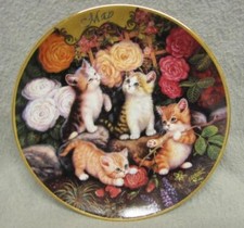 Tails atemporales ronroneo calendario perpetuo placa de coleccionista #5 MAYO gatito gatito gato