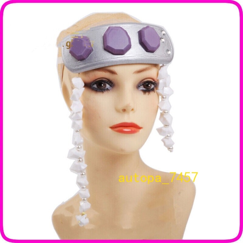 Demon Slayer Uzui Tengen Cosplay Props Headwear+ Wrist Guard Kimetsu No Yaiba