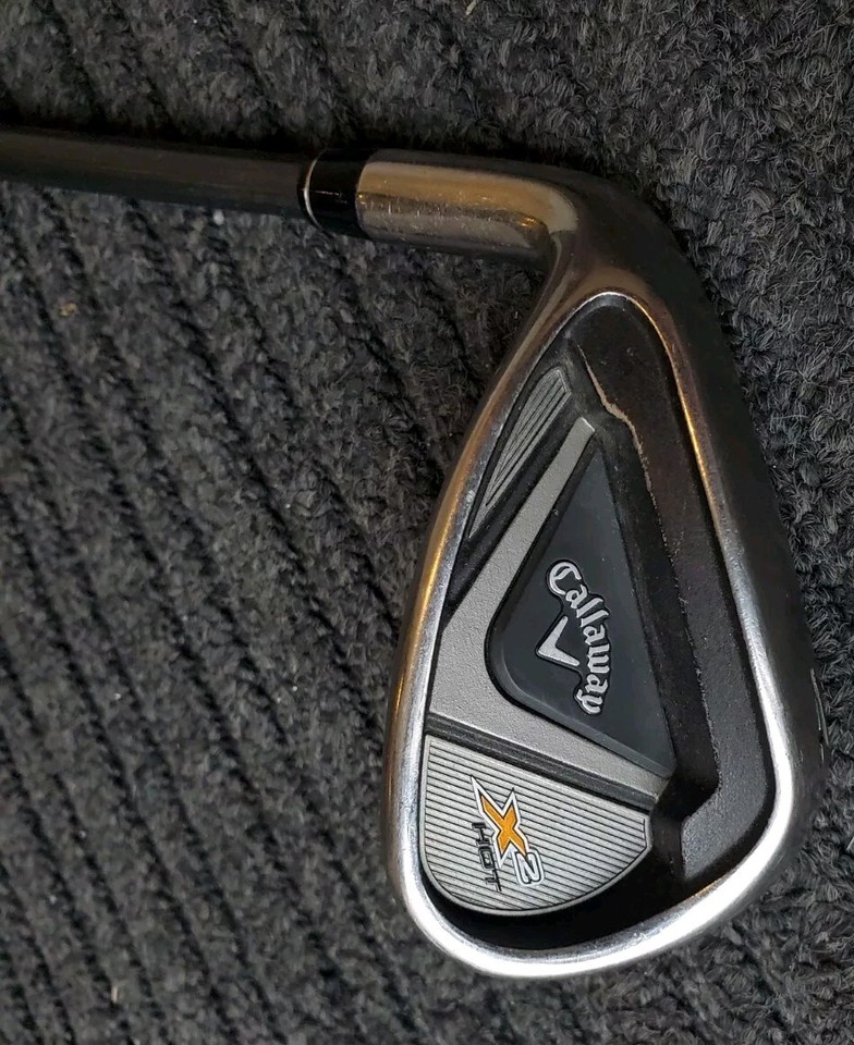 Callaway X2 Hot Gap A Wedge Left Hand Golf Club Graphite Shaft Steel