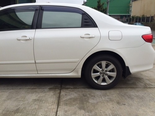 Window Deflector Side Cover Fins for TOYOTA ALTIS Corolla 2008-2013 Unpainted - Picture 6 of 9