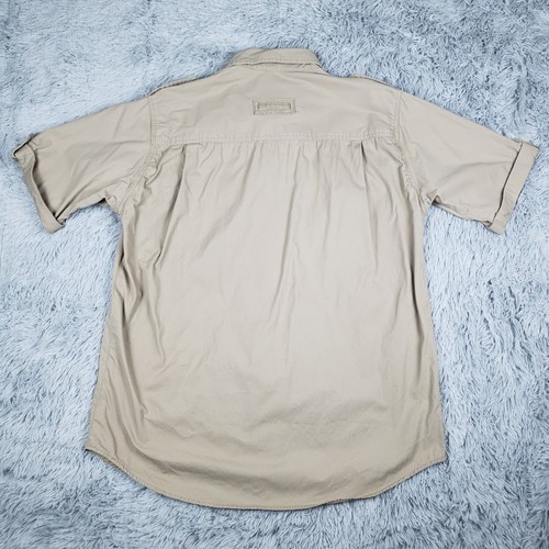 Camisa Orvis Bush Para Hombre XL 100% Algodón Calce Clásico Utilidad Safari Manga Corta - Imagen 3 de 7
