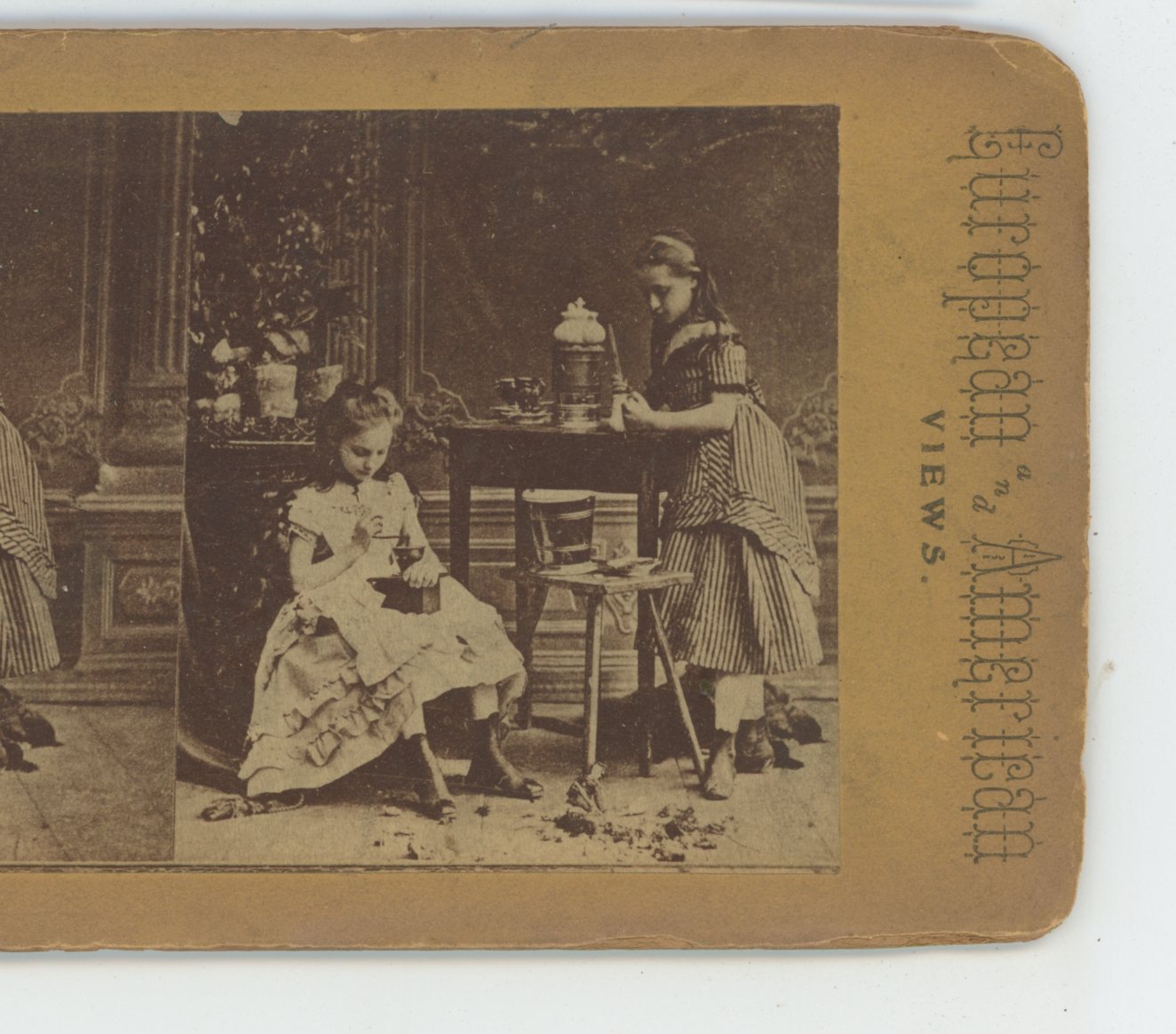 Children Genre Stereoview