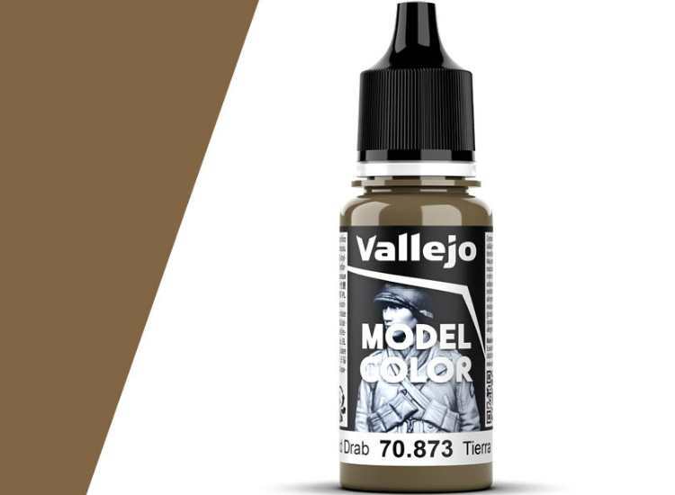 Vallejo 18ml 873 Model Color - US Field Drab (142)