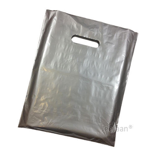 KUNSTSTOFFTRAGETASCHEN FARBIG GESCHENKSHOP STARKER AUFNÄHER GRIFF TASCHE BOUTIQUE EINZELHANDEL - Bild 9 von 15