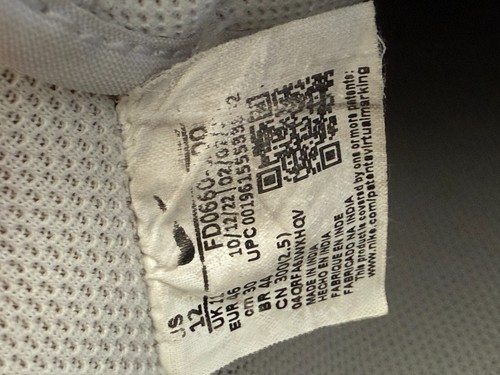 NIKE AIR FORCE 1 LOW ´07 SPRAY PAINT SWOOSH FD0660-100 2022 US 12 EUR 46 - Bild 11 von 18