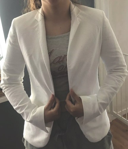 BELLISSIMO DONNA GIACCA BIANCA Tommy Hilfiger Blazer Taglia UK 6 ORIGINALE  | eBay