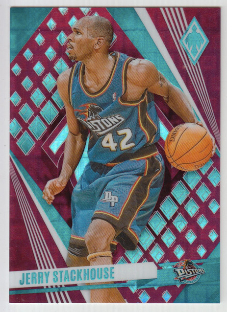 2023-24 Panini Phoenix Basketball Jerry Stackhouse #98 Red Pandora FOTL 05/11