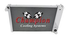 DR Champion 2 Row Radiator for 1969 - 1972 Chevrolet Corvette Small Block Engine