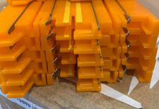 5 - AUTO WORLD AFX/XTRACTION 15" ORANGE SLOT CAR STRAIGHT TRACK