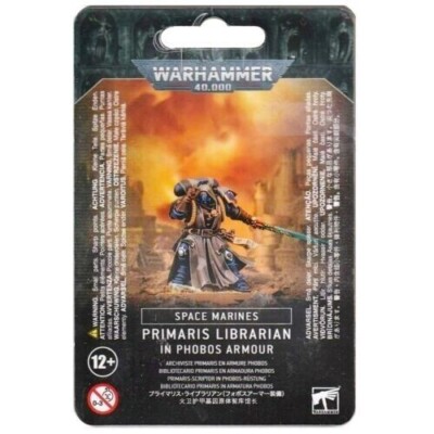 Space Marines: Primaris Librarian in Phobos Armour - Warhammer 40k - Brand New