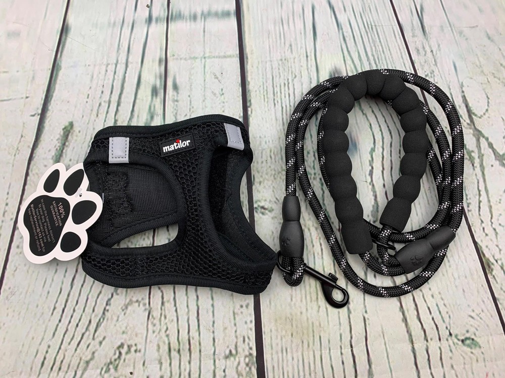Dog Harness Step in Breathable Puppy Cat Dog Vest Harnesses for Xsmall Dog