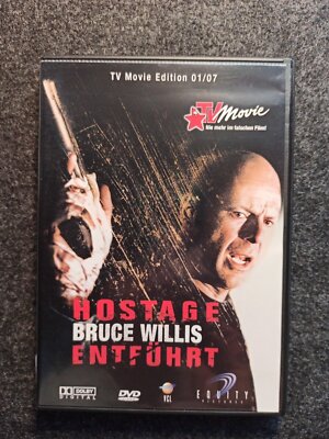 Hostage - Entführt (DVD - TV Movie - Bruce Willis) sehr guter Zustand !