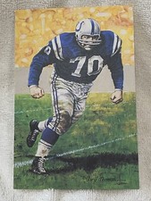 ART DONOVAN COLTS GOAL LINE ART SERIES THREE UNSIGNED CARD 66 GLA