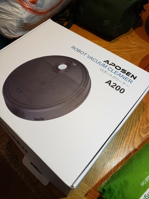 APOSEN A200 Self-Charging Robot Vacuum Cleaner - Black for sale online |  eBay