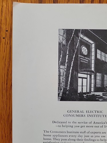 Vintage GE General Electric Consumers Institute Tiefkühlkost Leitfaden zur Zubereitung des Kochens - Bild 7 von 11