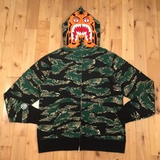 2XL BAPE Tiger full zip hoodie tiger camo A Bathing Ape Size XXL